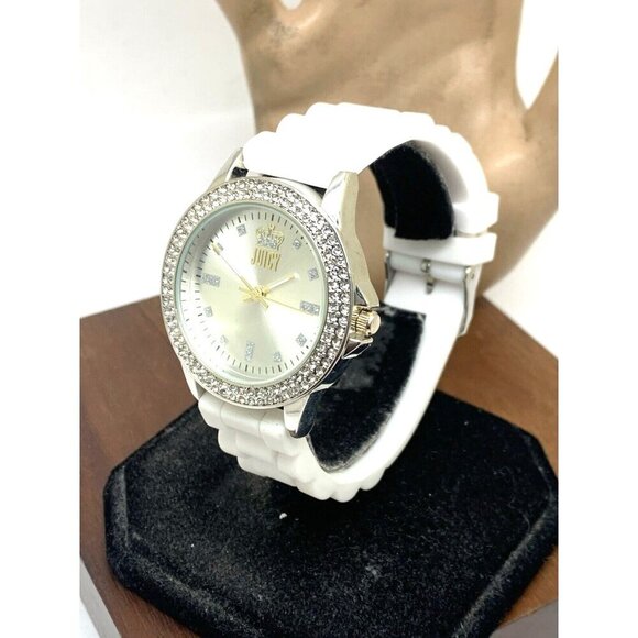 Juicy By Juicy Couture Women\'s Watch JC/5027 Quartz Silver Dial White Rubber main image 10